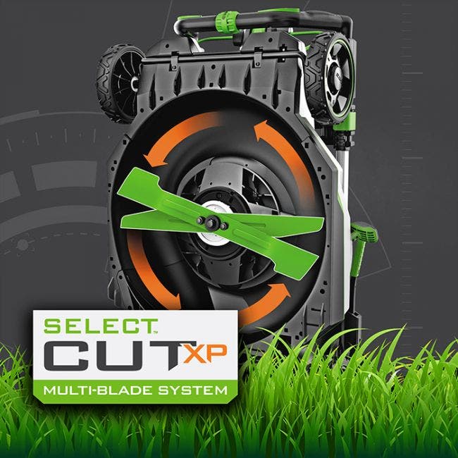 EGO Power+ LM2150SP-FC 21" 56-Volt Lithium-Ion Cordless Electric Select Cut XP Lawn Mower with Touch Drive Self-Propelled Technology (Battery and Charger Not Included) - Reconditioned