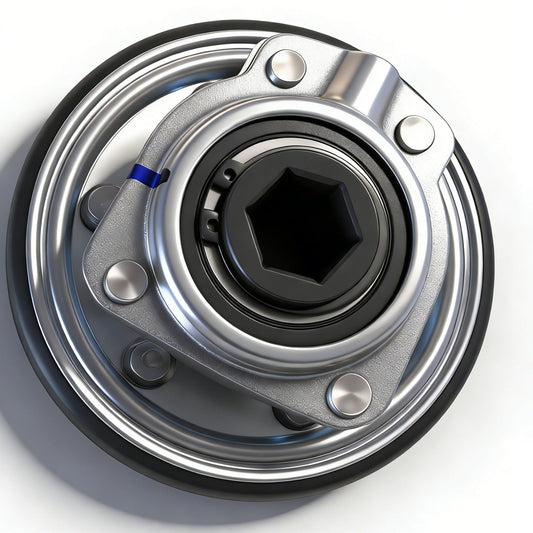 Snow Blower Parts - Friction wheel assembly, Stock #202170002