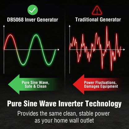 3800W Inverter Gas Generator DB5068