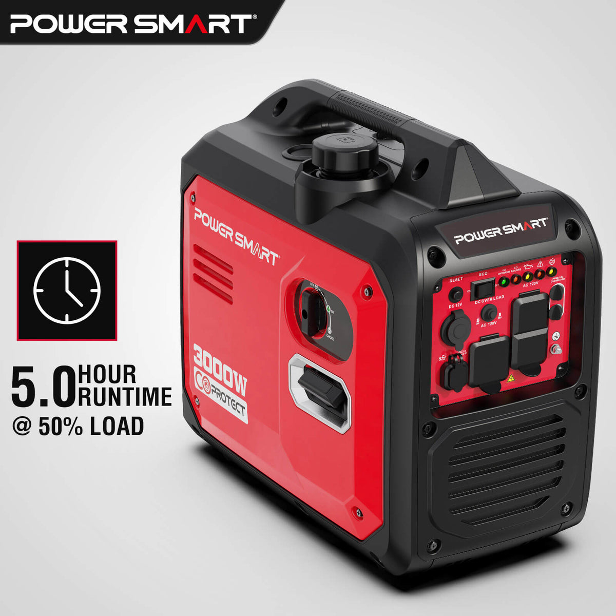 3000W Inverter Gas Generator w/ CO Alert DB5032