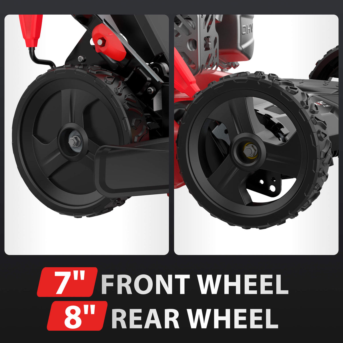 21 " 170cc Gas Self-Propelled 3-in-1 Lawn Mower DB8621S