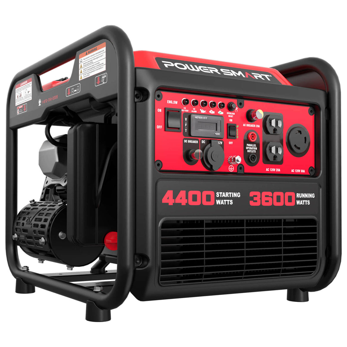 4400W Open Frame Gas Inverter Generator DL5040