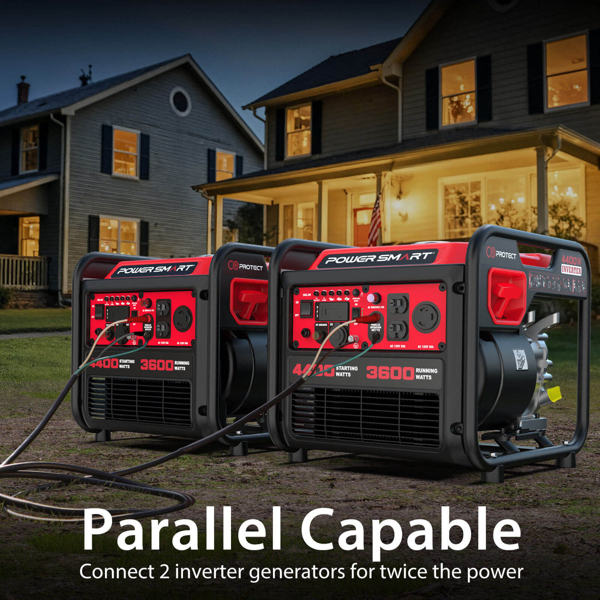 4400W Open Frame Gas Inverter Generator DL5040