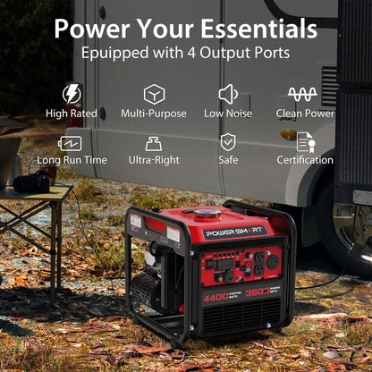 4400W Open Frame Gas Inverter Generator DL5040