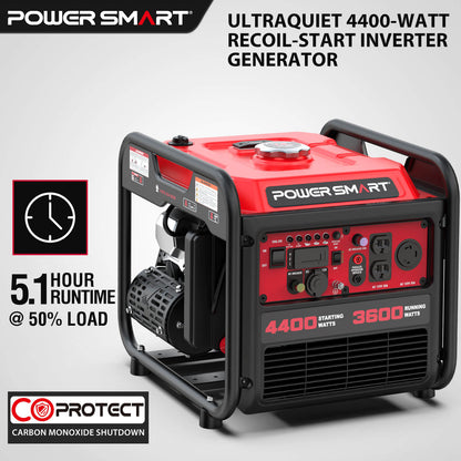 4400W Open Frame Gas Inverter Generator DL5040