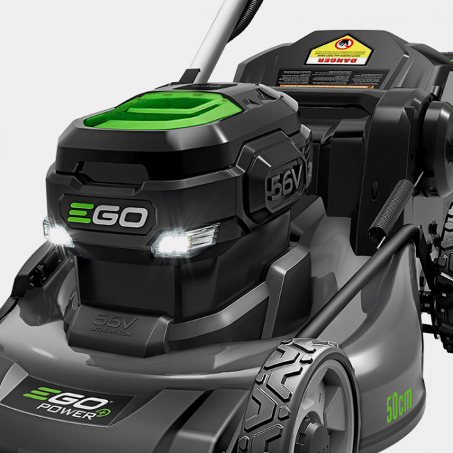 EGO Power+ LM2021-FC 21" 56-Volt Lithium-ion Cordless Lawn Mower with 5.0Ah Battery and 550W Rapid Charger - Reconditioned