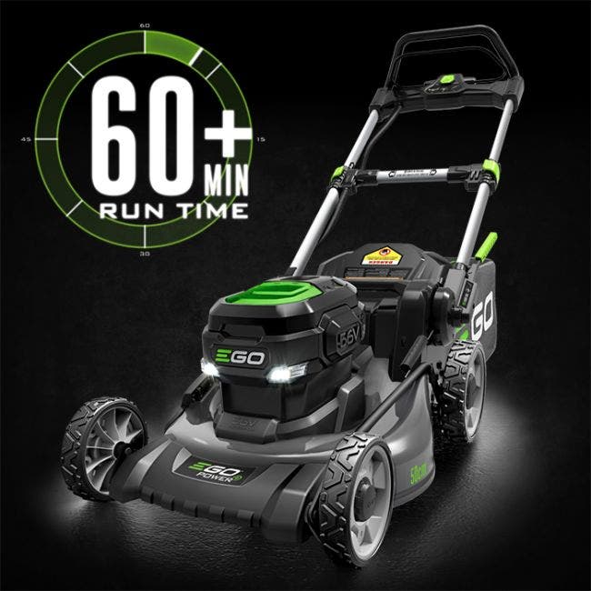 EGO Power+ LM2021-FC 21" 56-Volt Lithium-ion Cordless Lawn Mower with 5.0Ah Battery and 550W Rapid Charger - Reconditioned