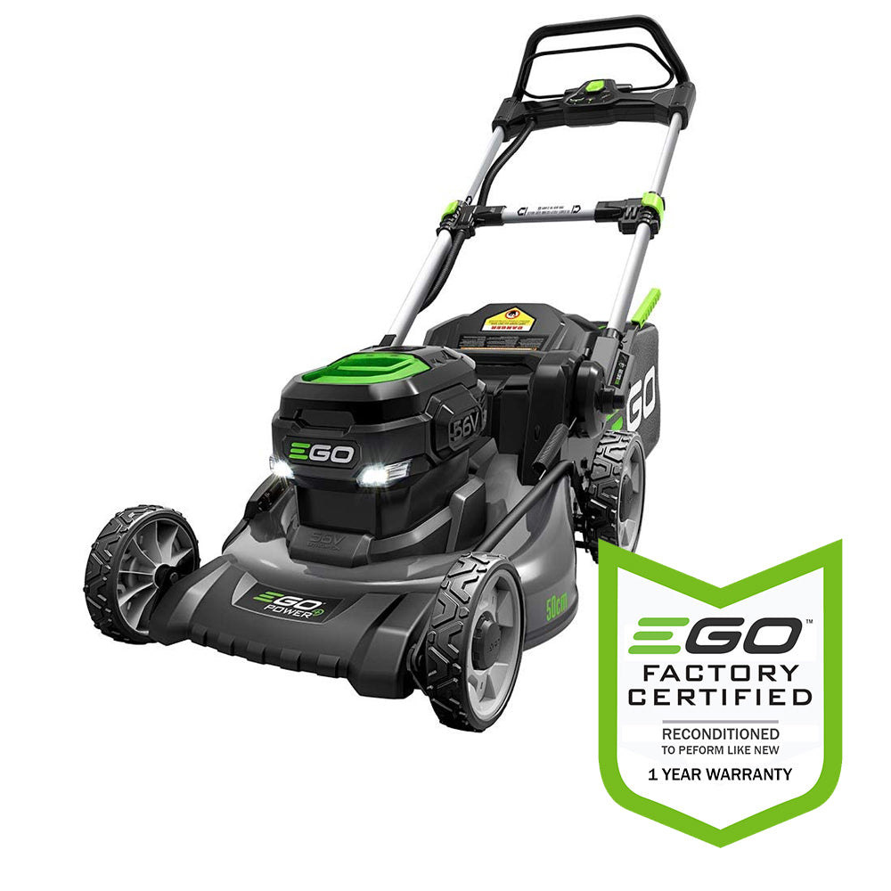 EGO Power+ LM2021-FC 21" 56-Volt Lithium-ion Cordless Lawn Mower with 5.0Ah Battery and 550W Rapid Charger - Reconditioned