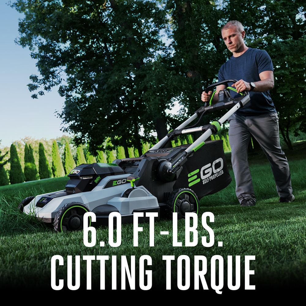 EGO Power+ LM2114SP 21" Self-Propelled Lawn Mower with 6.0Ah Battery and Charger