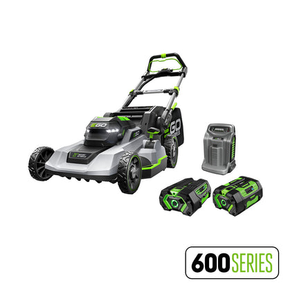 EGO Power+ LM2123SP-2 21” Self-Propelled Mower with Touch Drive™ with 4.0Ah + 6.0Ah Batteries and 550W Rapid Charger