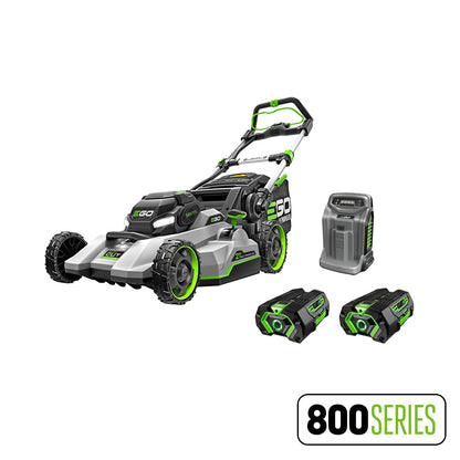 EGO Power+ LM2132SP-2 21" Select Cut™ Mower with Touch Drive™ Self Propelled Technology with 2 x 4.0Ah Batteries and 550W Rapid Charger