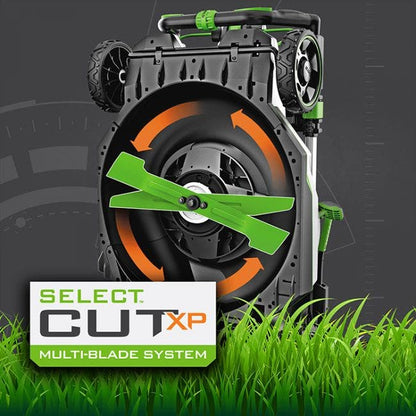 EGO Power+ LM2156SP-2  21" Select Cut Self Propelled Lawn Mower with (2) 10Ah Batteries and 700W Turbo Charger