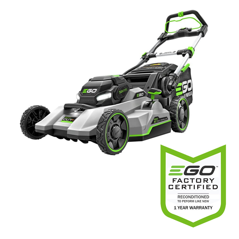 EGO Power+ LM2150SP-FC 21" 56-Volt Lithium-Ion Cordless Electric Select Cut XP Lawn Mower with Touch Drive Self-Propelled Technology (Battery and Charger Not Included) - Reconditioned