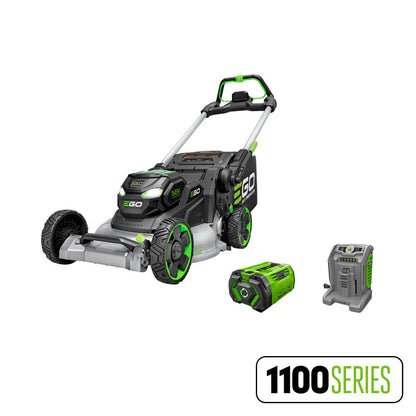 EGO Power+ LM2206SP 22" Aluminum Deck Select Cut™ Self-Propelled Lawn Mower with 10.0Ah Battery and 700W Turbo Charger