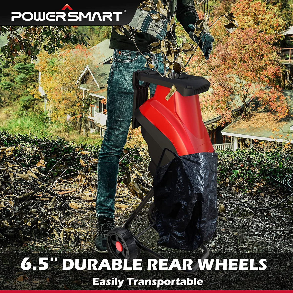 15Amp Electric Wood Chipper PS10