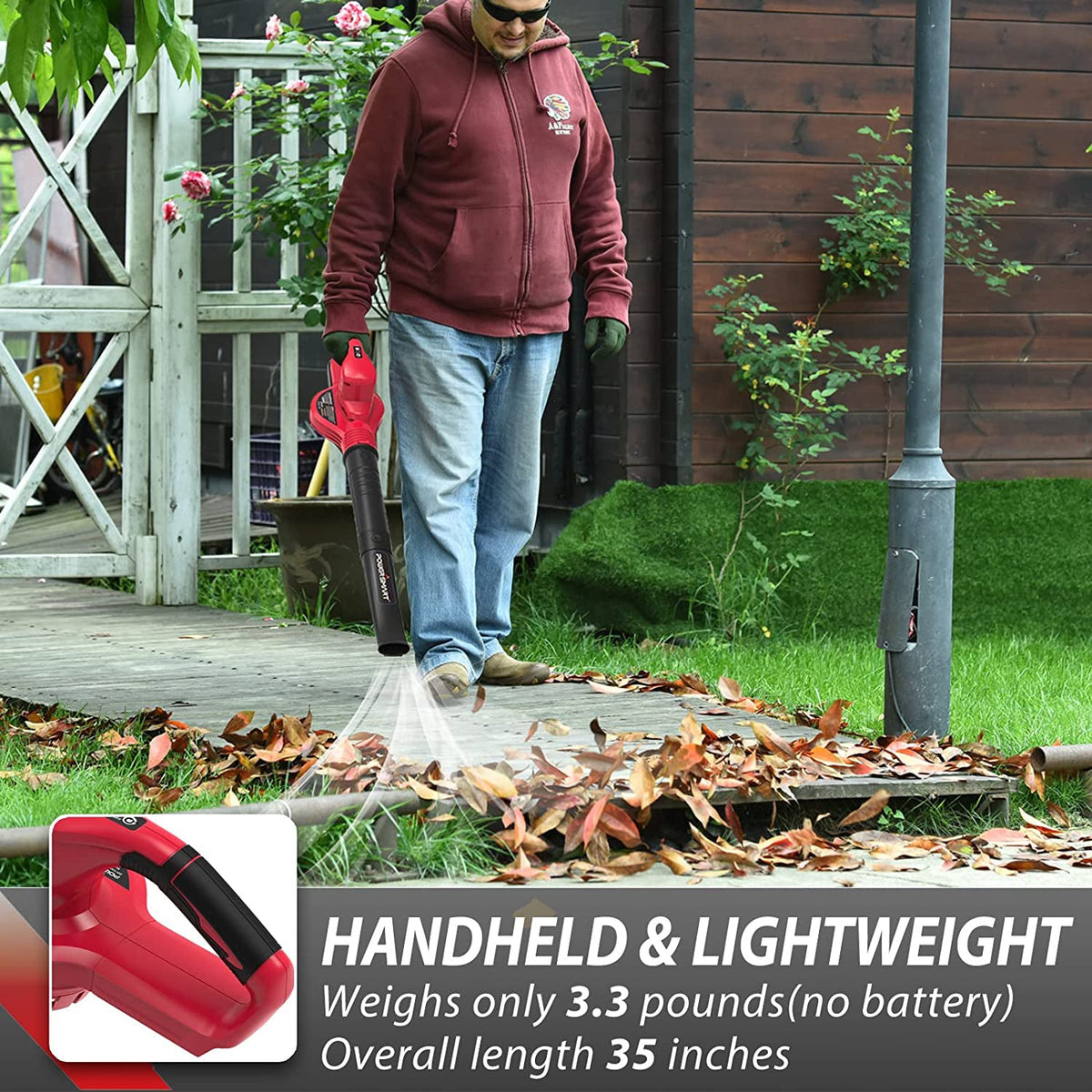 20V Cordless Leaf Blower Tool Only PS76102