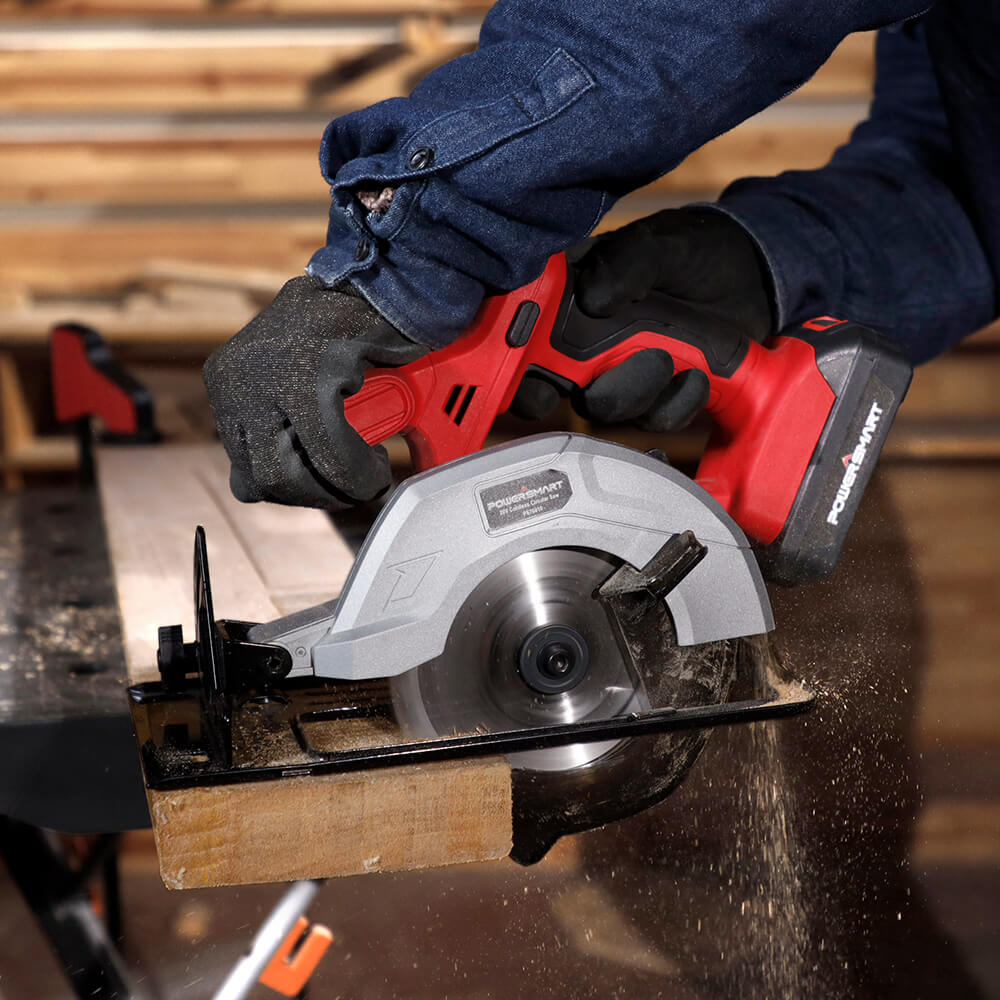 20V Cordless 5.5" Circular Saw w/ Battery & Charger PS76410A