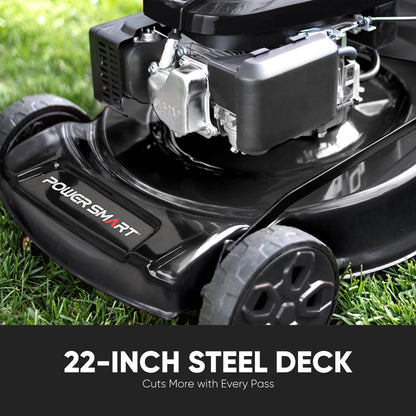 22" 170cc Gas Self-Propelled 3-in-1 Lawn Mower V8622S