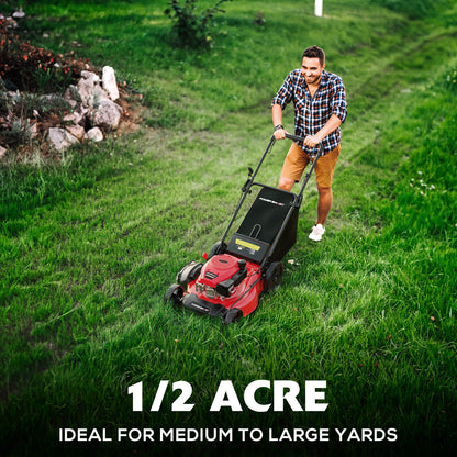 21 " 170cc Gas Self-Propelled Lawn Mower V8721S