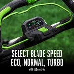 EGO Power+ LM2236SP 22'' Super Composite Mower with Select Cut™ System and Touch Drive Self-Propelled with 10Ah Battery and 700W Charger
