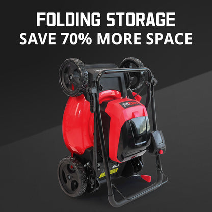 40V 17" Cordless Push Lawn Mower w/ 4.0Ah Battery & Charger MB2417A